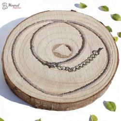 Fazetovaný náhrdelník z Morganitu