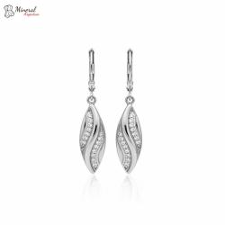 Dámské stříbrné náušnice AG