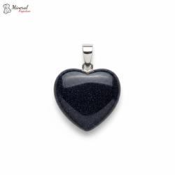 Přívěsek ve tvaru srdce z Avanturínu s Pryritem