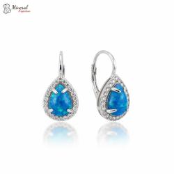 Náušnice ze stříbra a Opálu