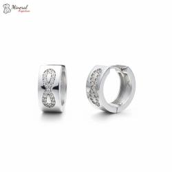 Dámské stříbrné náušnice AG