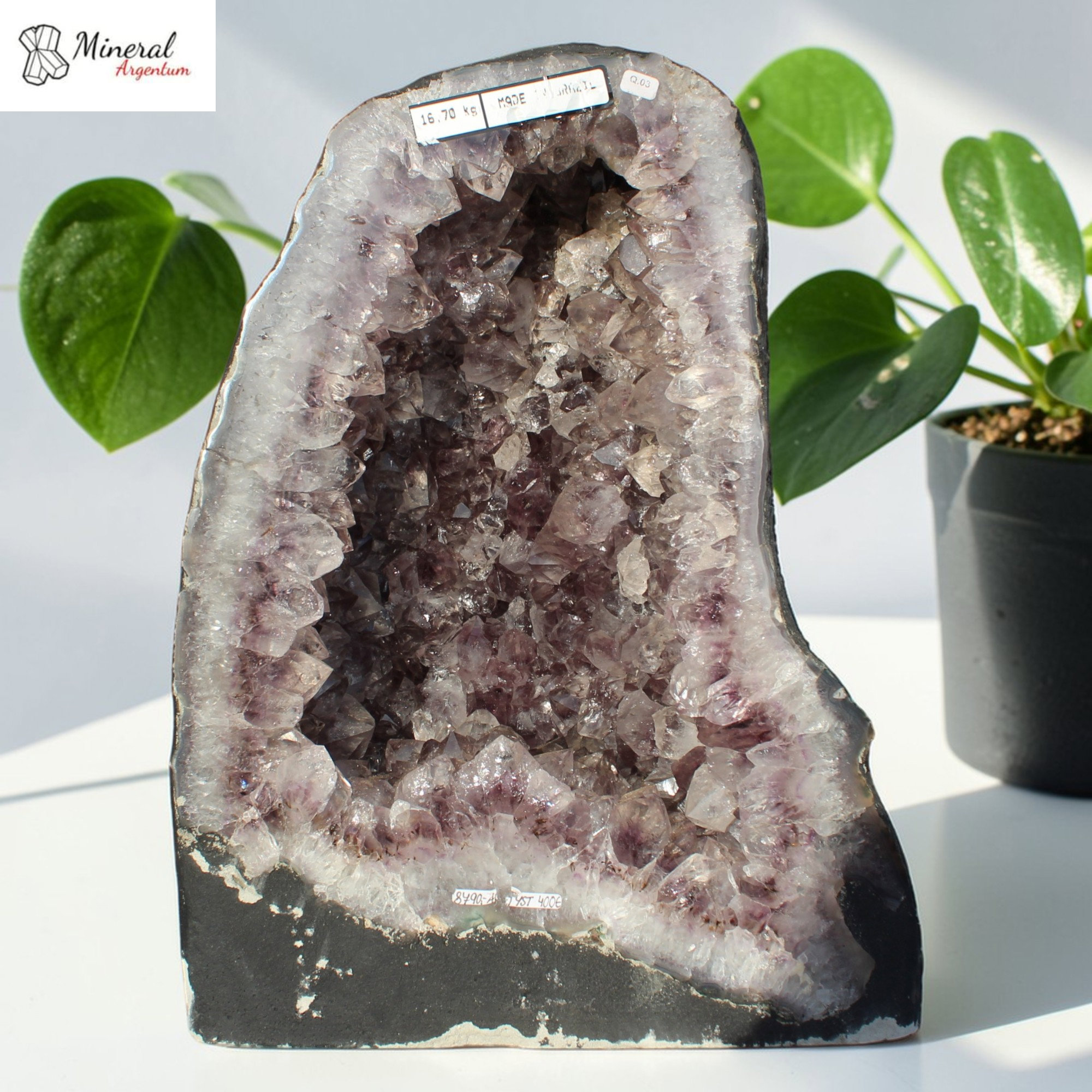 Ametystová geoda 16,70 kg