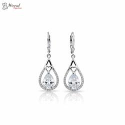 Dámské stříbrné náušnice AG