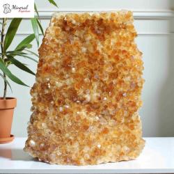 Citrínová drúza 2,896 kg