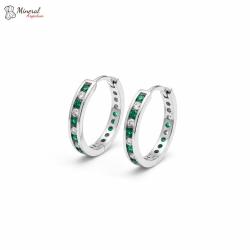 Dámské stříbrné náušnice AG