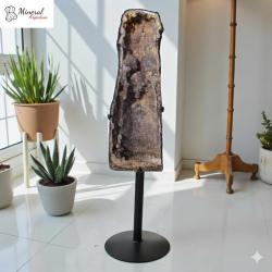 Ametystová geoda na kovovém stojanu 57,70 kg