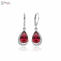 Dámské stříbrné náušnice AG