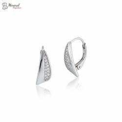 Dámské stříbrné náušnice AG