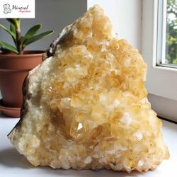 Citrínová drúza 8,120 kg