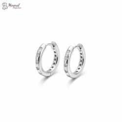 Dámské stříbrné náušnice AG