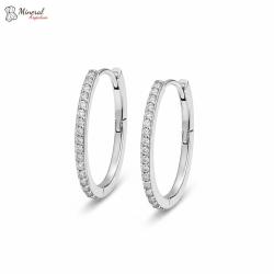 Dámské stříbrné náušnice AG