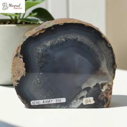 Achátová geoda 1,398 kg