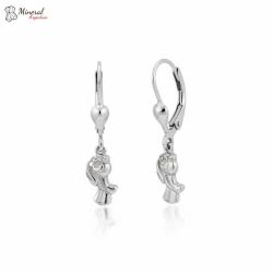 Dětské stříbrné náušnice AG