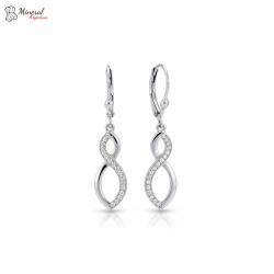 Dámské stříbrné náušnice AG