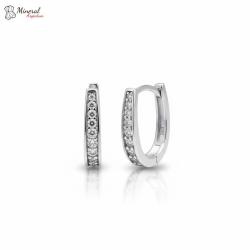 Dámské stříbrné náušnice AG