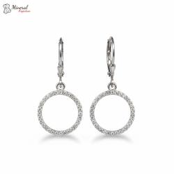 Dámské stříbrné náušnice AG