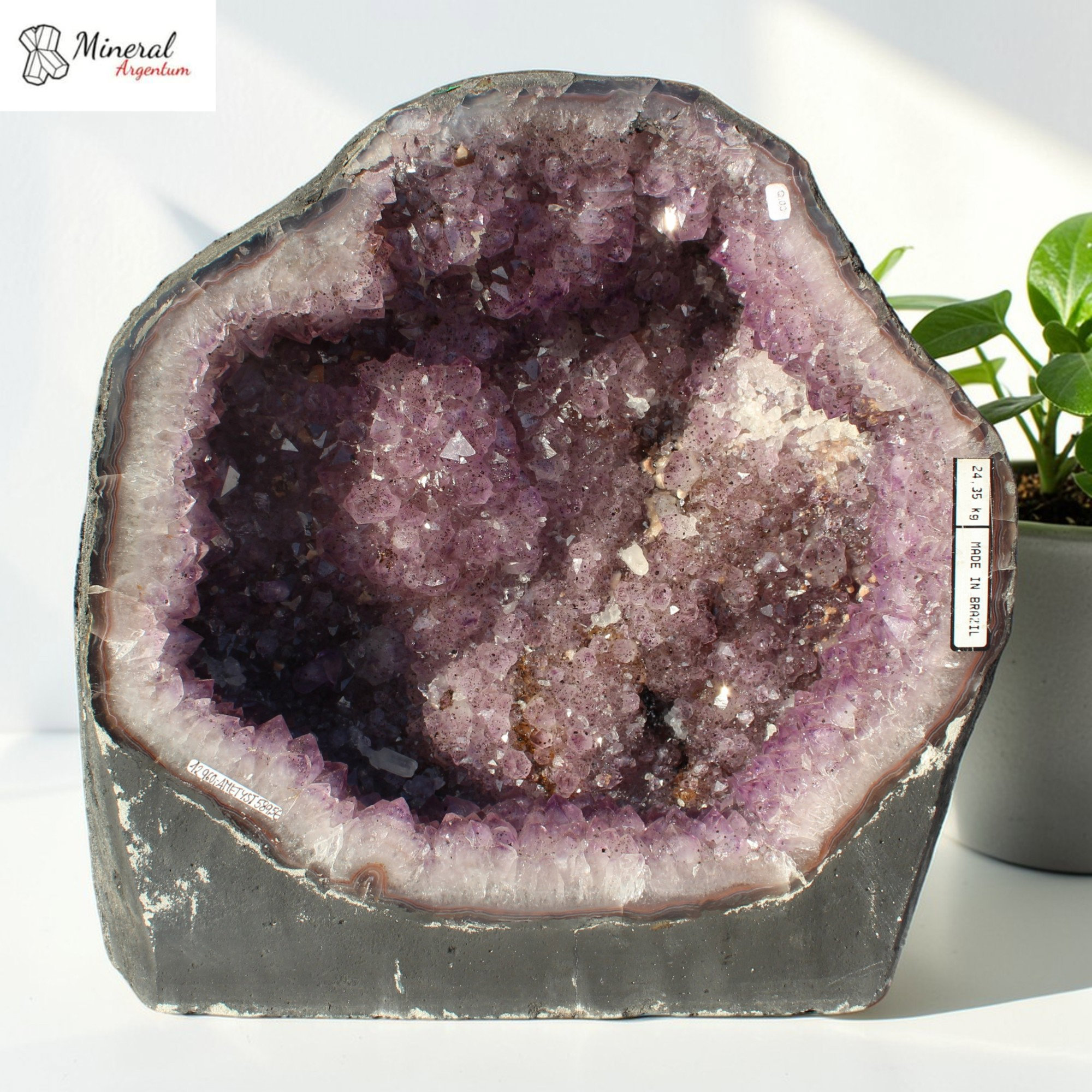Ametystová geoda 24,35 kg
