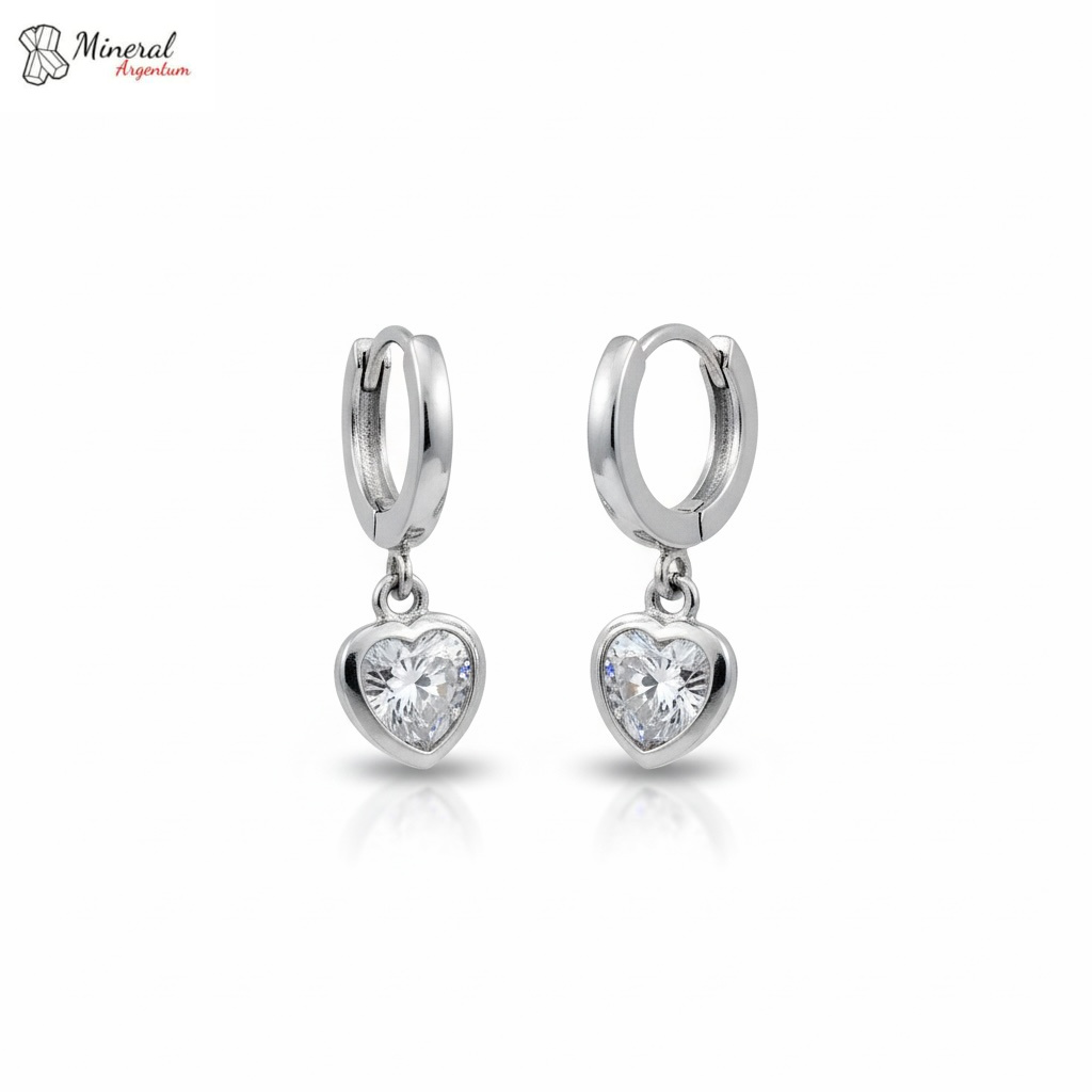 Dětské stříbrné náušnice AG