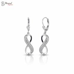 Dámské stříbrné náušnice AG