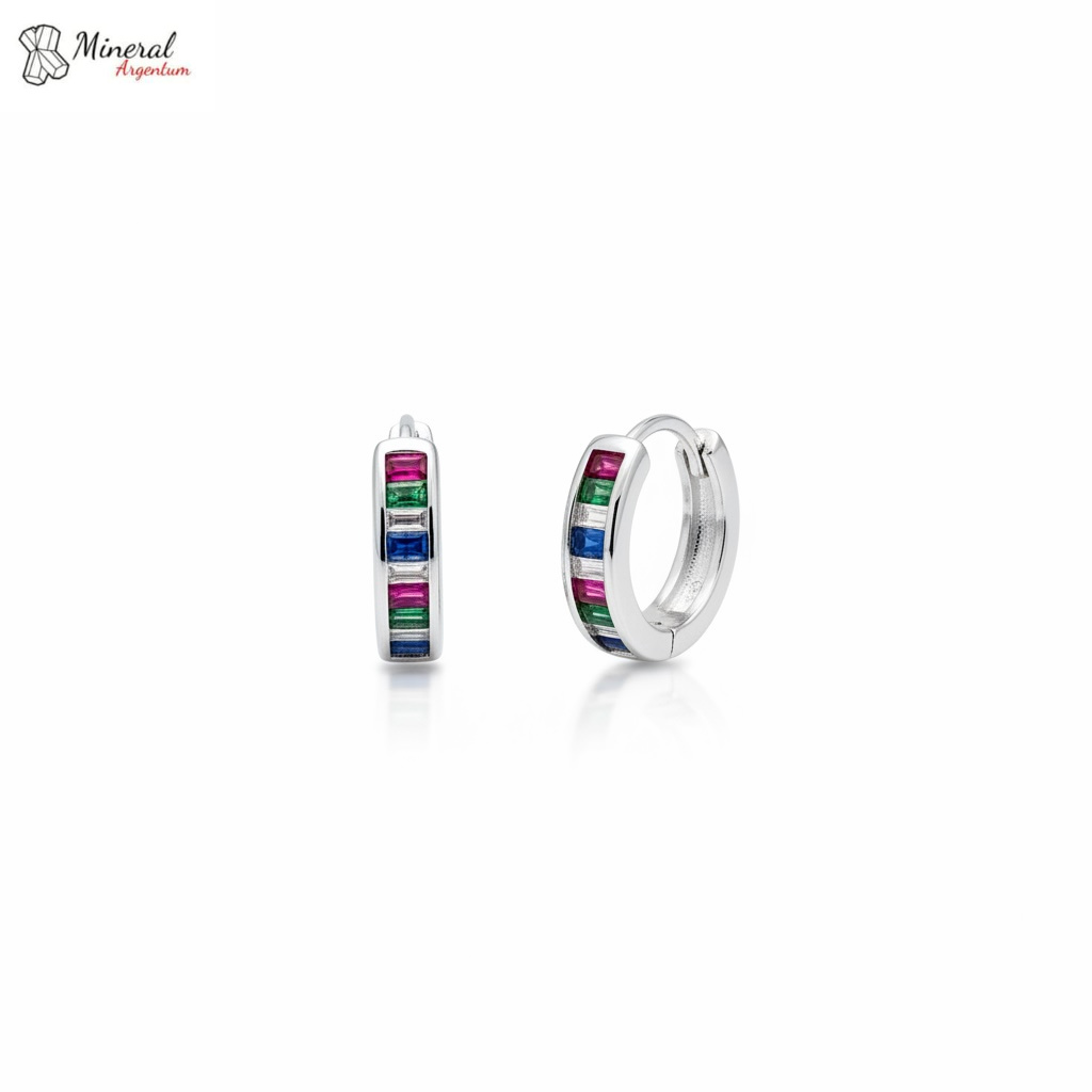 Dětské stříbrné náušnice AG