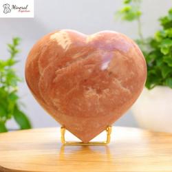 Sluneční kámen srdce 395g