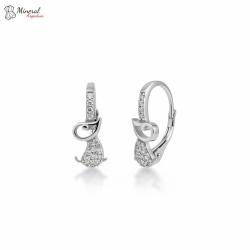 Dětské stříbrné náušnice AG