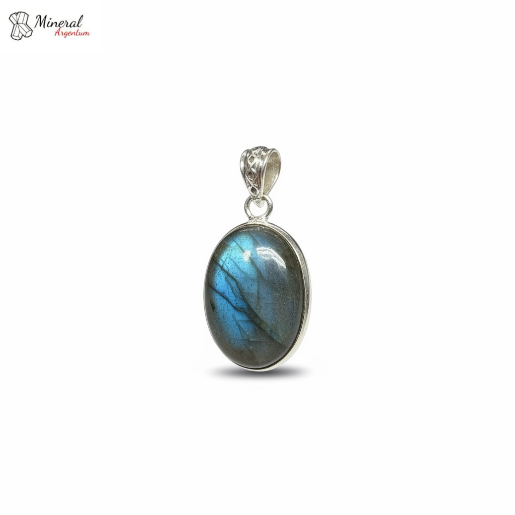 Přívěsek ze stříbra a Labradoritu