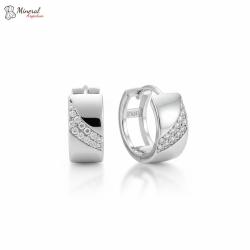 Dámské stříbrné náušnice AG