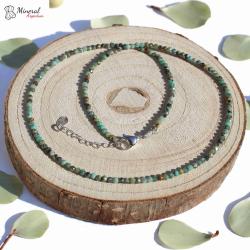 Fazetovaný náhrdelník z Tyrkysu