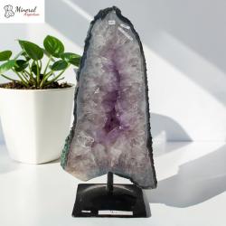 Ametyst na kovovým stojánku 5,90 kg