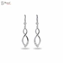 Dámské stříbrné náušnice AG