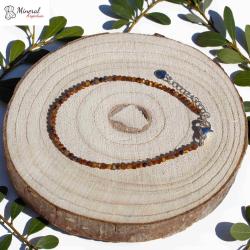 Fazetovaný náramek z Tygřího oka