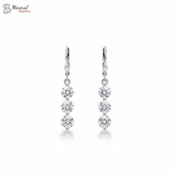 Dámské stříbrné náušnice AG