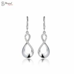 Dámské stříbrné náušnice AG