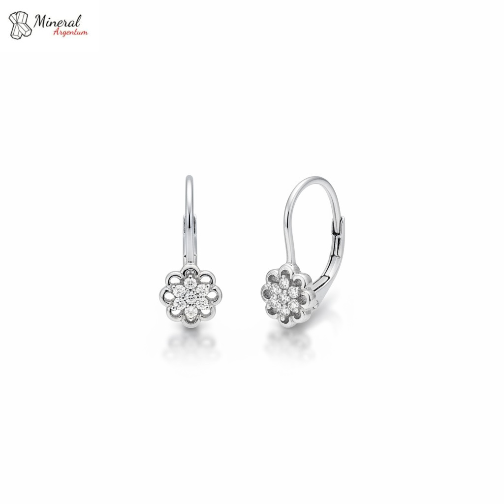 Dětské stříbrné náušnice AG