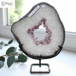 Ametyst na kovovém stojánku 4,25kg