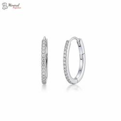 Dámské stříbrné náušnice AG